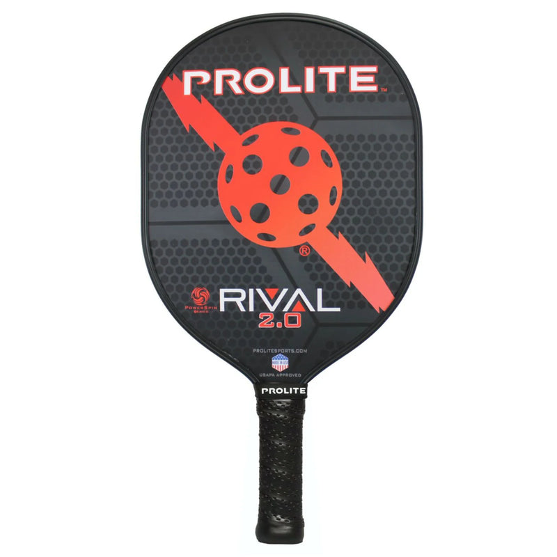 Load image into Gallery viewer, Prolite Rival PowerSpin 2.0 Pickleball Paddle Red
