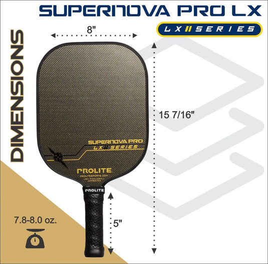 Prolite Supernova Pro LX Pickleball Paddle