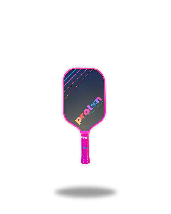 Proton Series Three Raw Carbon Paddle - Raspberry