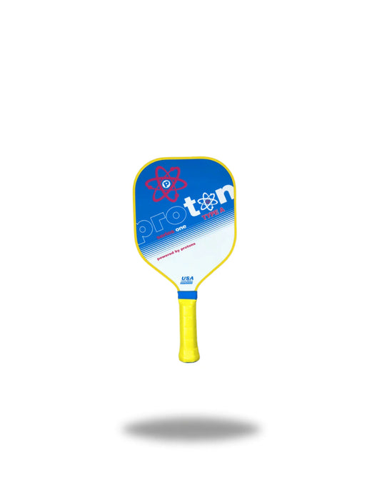 Proton Series One Type A - Tournament Paddle - Blue/White/Red/Yellow