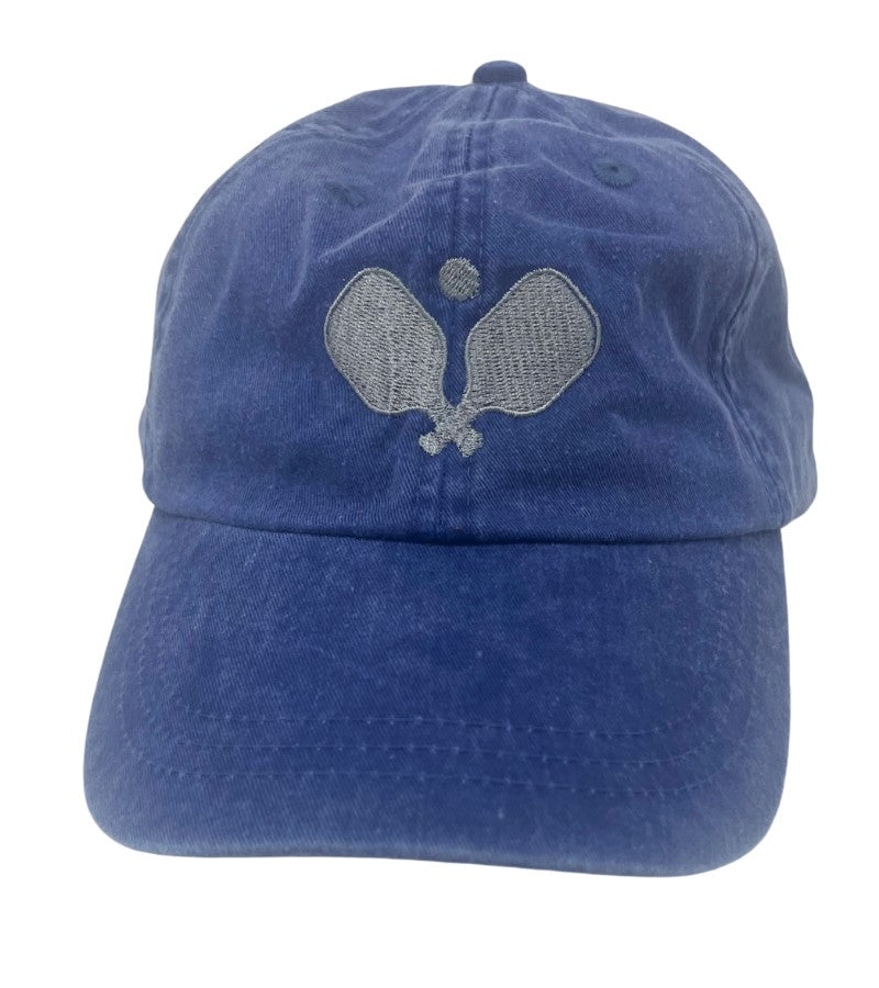 Load image into Gallery viewer, Classic Pickleball Paddle Hat - Royal Blue
