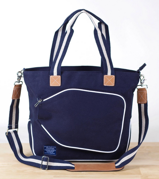 Shore Pickleball Bag - Navy & White