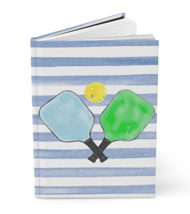 Pickleball Paddles Lined Journal