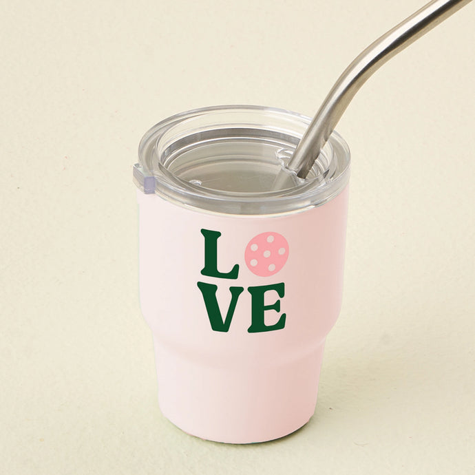 Teeny Tiny Love Pickleball Tumbler 2oz