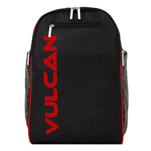 Load image into Gallery viewer, Vulcan Club Pickleball Backpack Red
