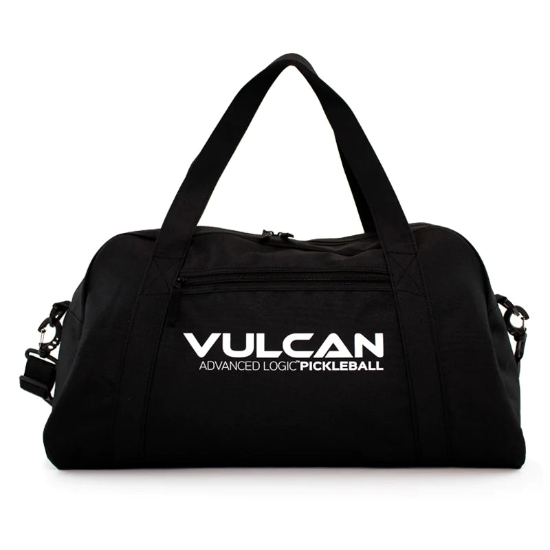 Load image into Gallery viewer, Vulcan Pickleball duffel Bag Black
