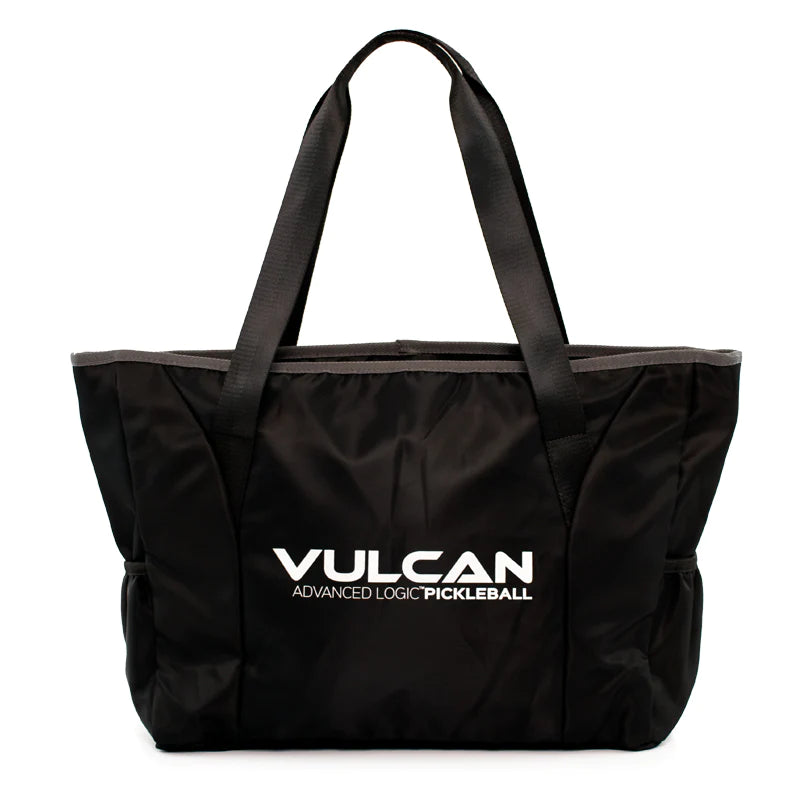 Load image into Gallery viewer, Vulcan Pickleball Tote Bag Black
