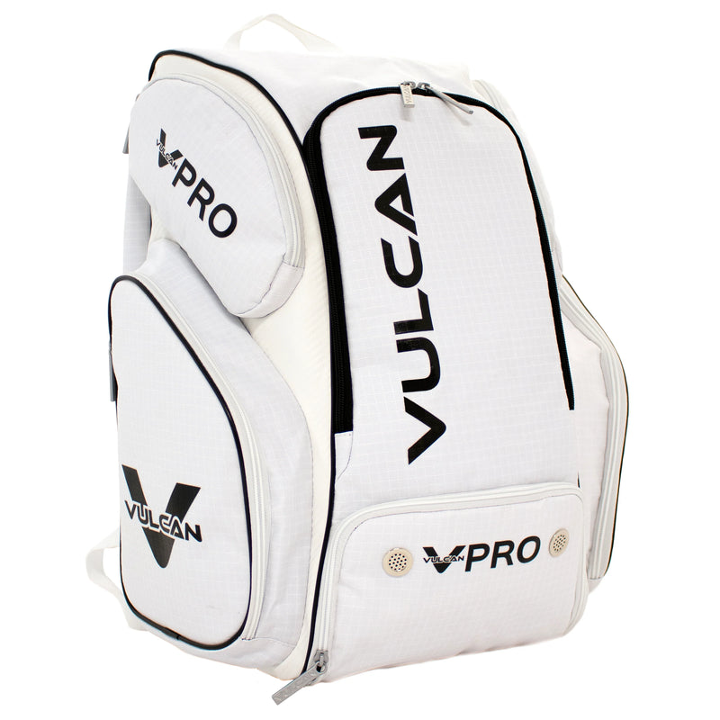 Load image into Gallery viewer, Vulcan Vpro Pickleball Backpack White
